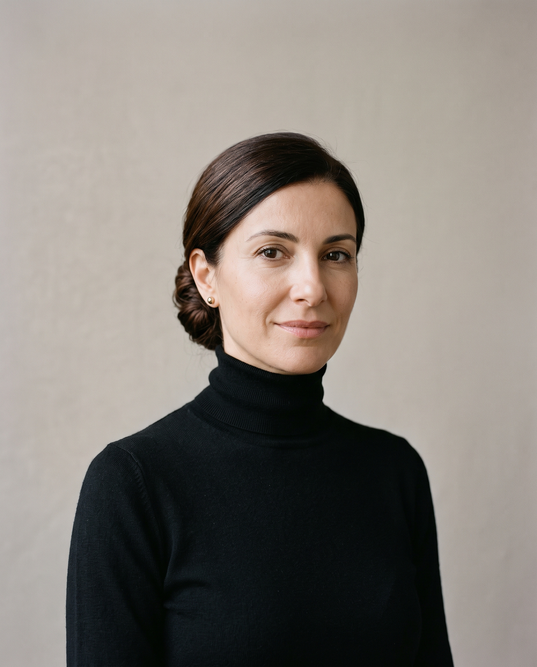 Portrait of Elena Marchetti, founder and creative director